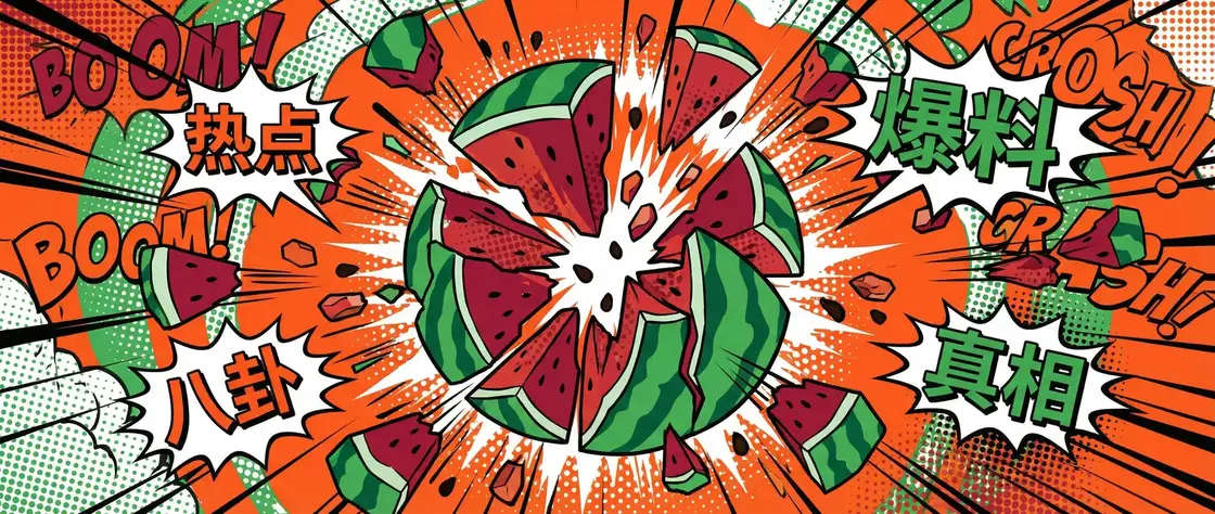 黑料不 今日头瓜爆炸漫画横幅
